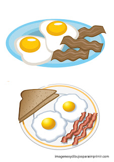 huevos fritos para un desayuno