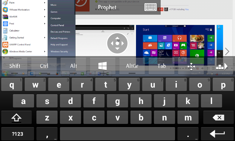 control windows 7 from android 