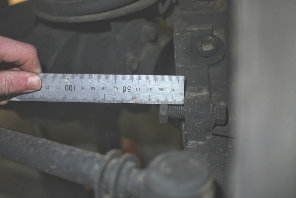 Defender 90 XS Steering Lock Stop Adjustment