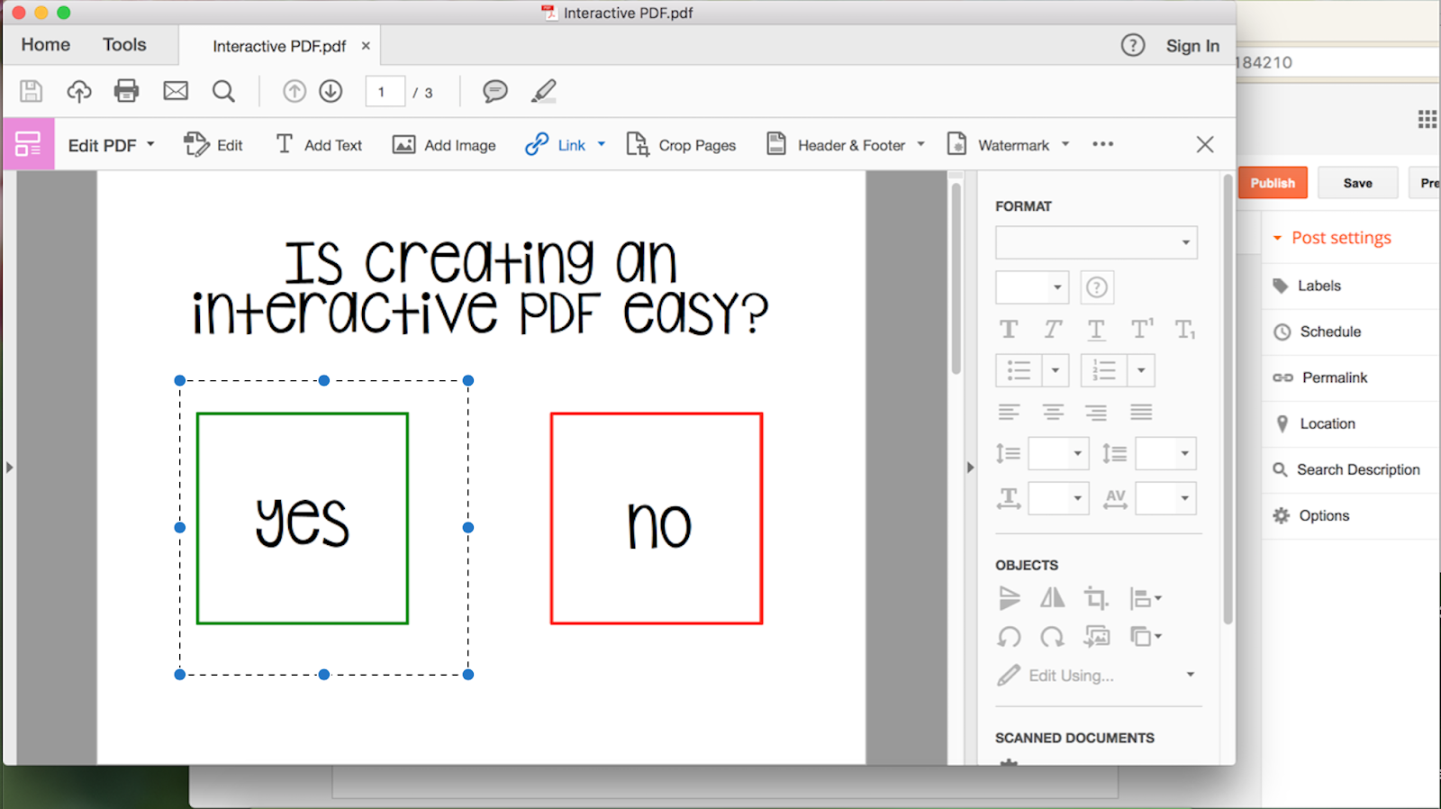 8 Steps to Creating an Interactive PDF | Delightfully Dedicated