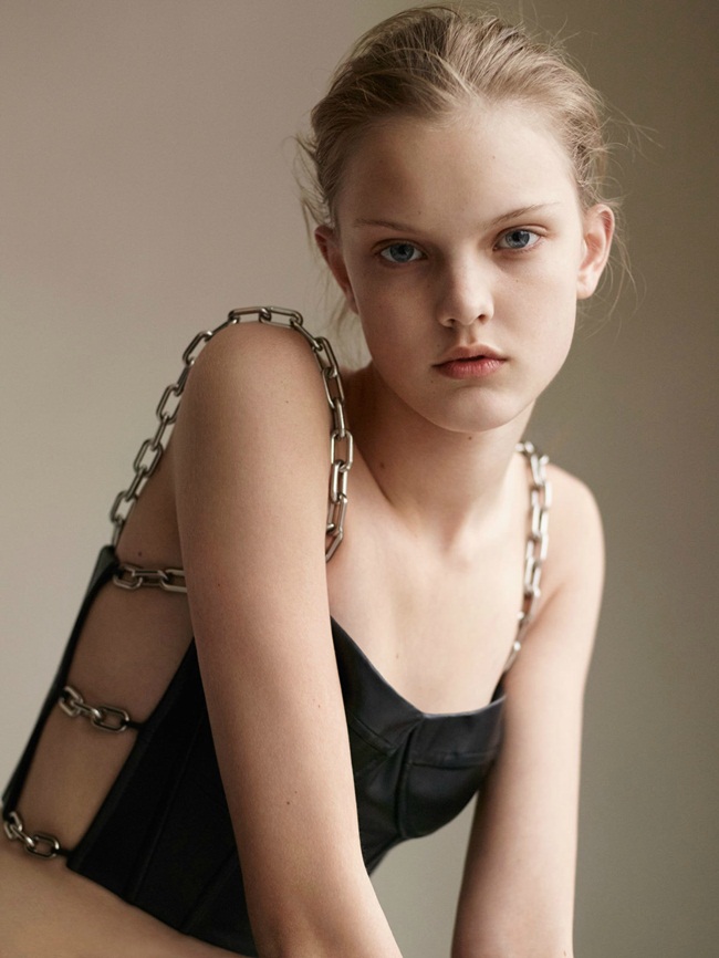 i-D Spring 2016, Mad Manning by Karim Sadli 2016 SS Alexander Wang Chain Strap Bustier Top 7 Looks