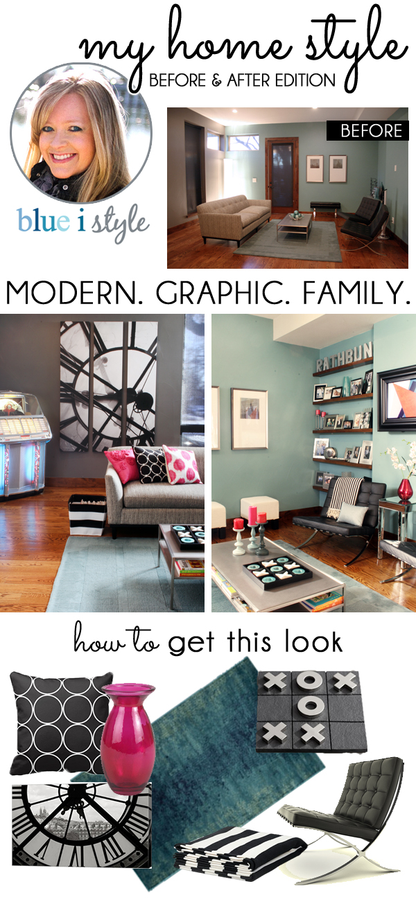 {decorating with style} My Home Style Before & After Edition Blue i