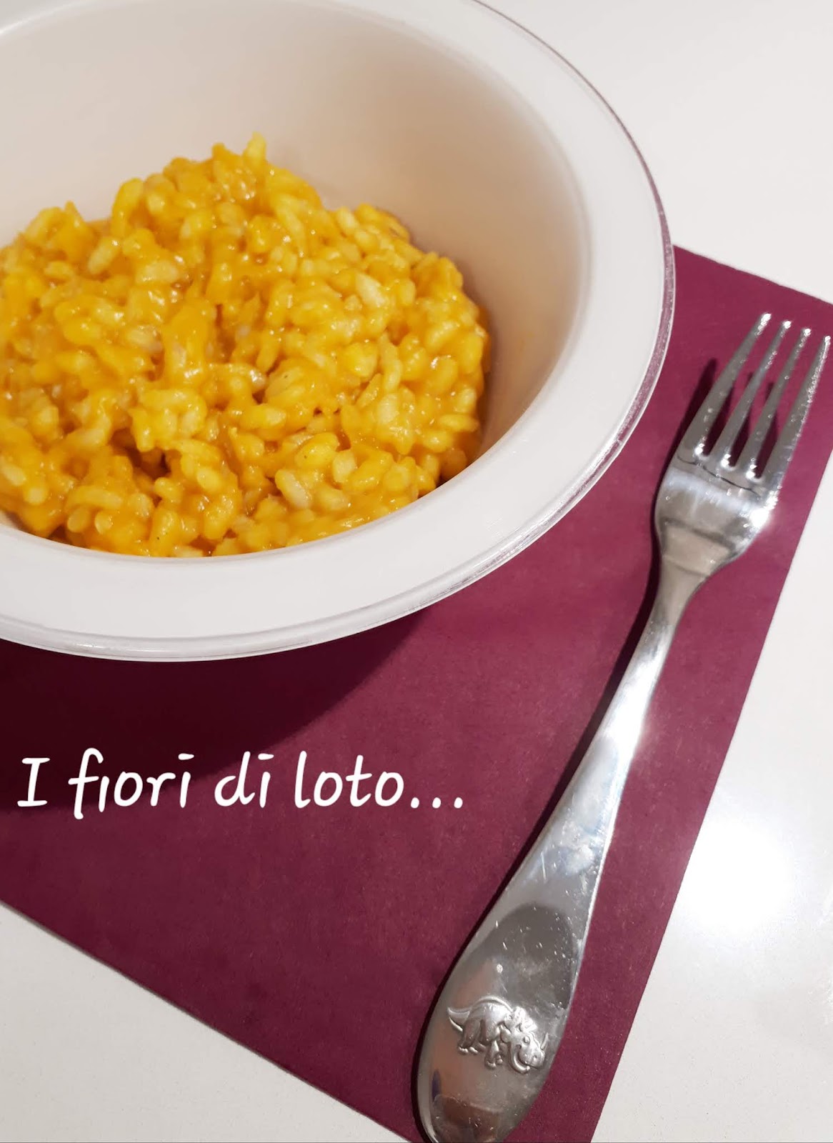 RISOTTO CON LA ZUCCA (per bambini) Ricetta ed ingredienti dei