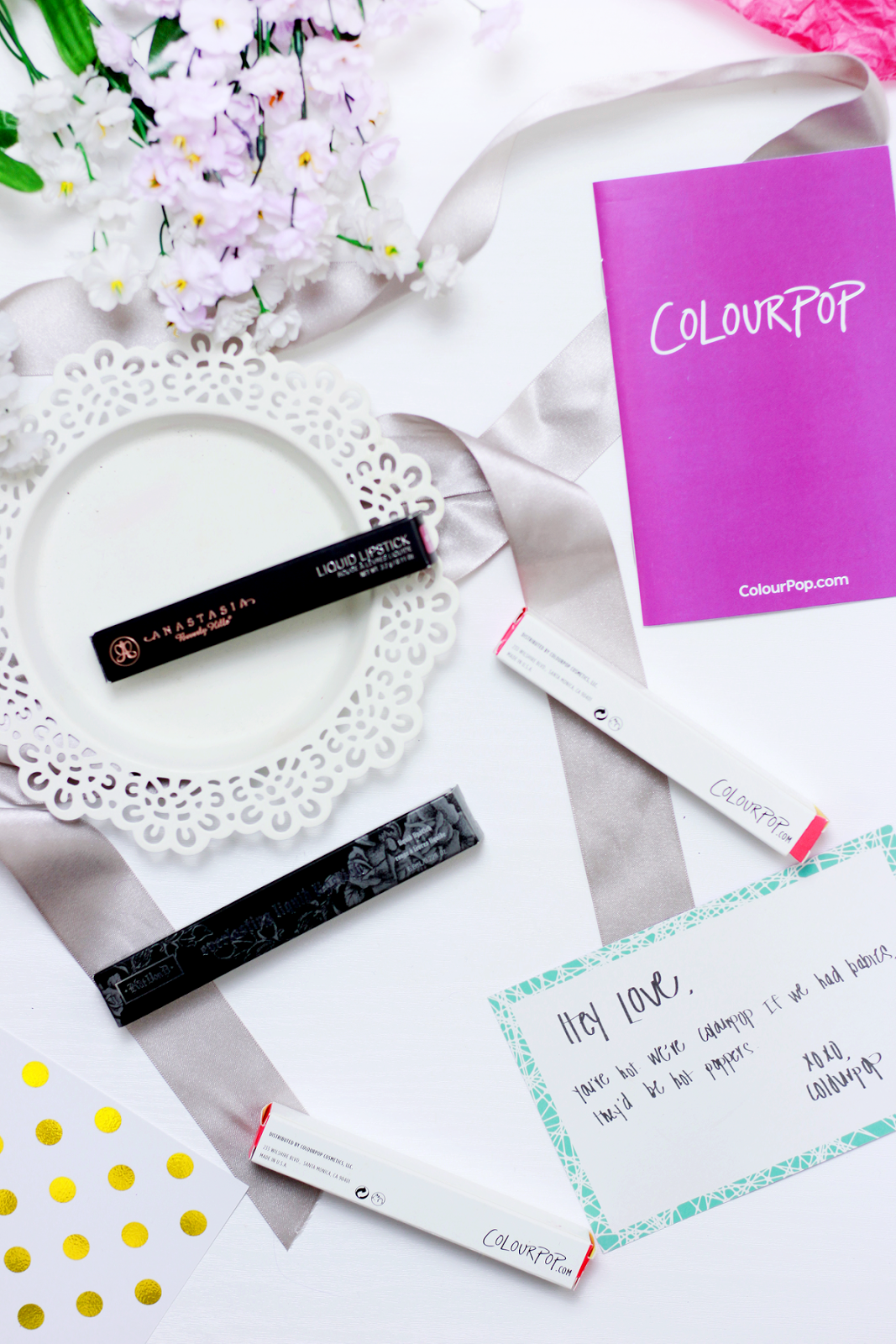 Liquid Lipsticks from US Brands GoSend Beauty Haul - Liquid Lipsticks
