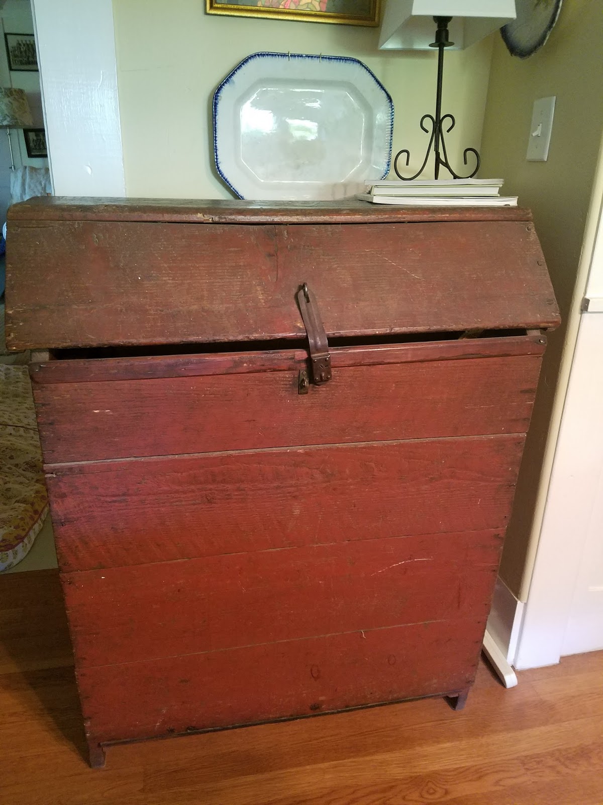 Windmill Farm Antique Farm Grain Bins and Pie Safes Used As Furniture