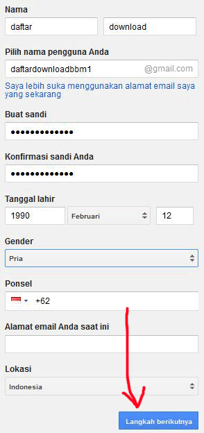 daftar gmail Buat email daftar gmail