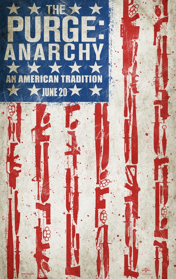 Póster Anarchy: La noche de las bestias