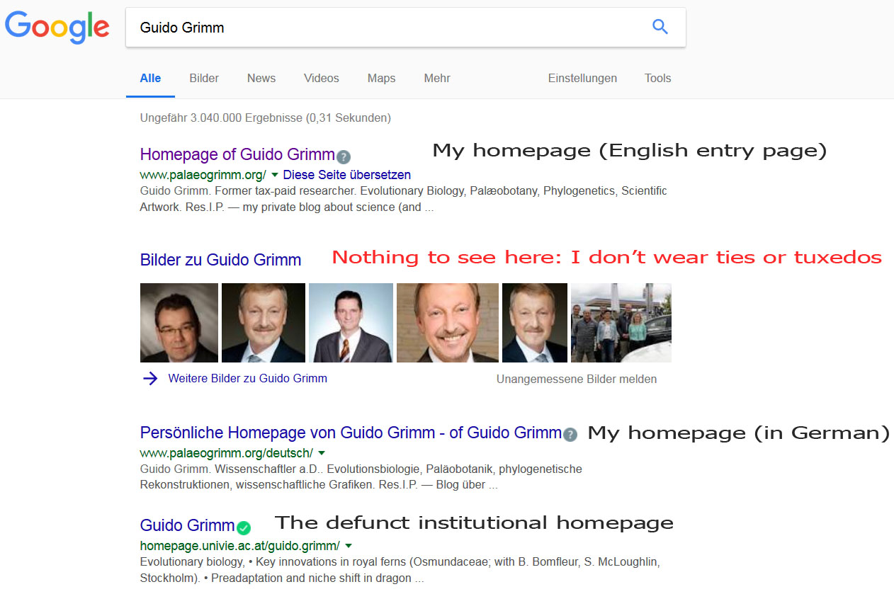 googling guido grimm personally i use duckduckgo to search the net and my homepage is also the top hit there googling guido grimm personally i use duckduckgo to search the net and my homepage is also the top hit there