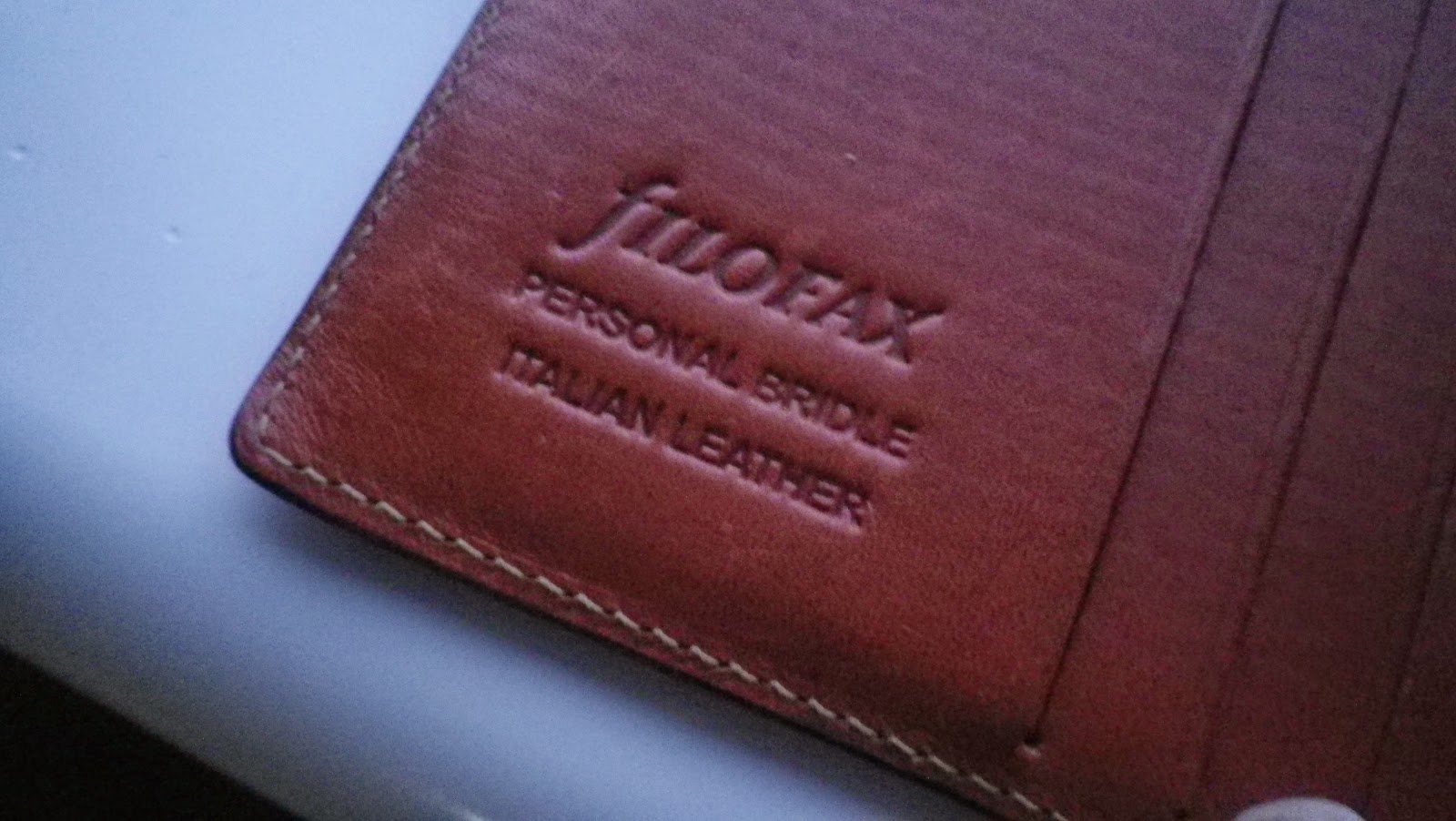 The filofax : filofax Bridle Italian leather personal organiser