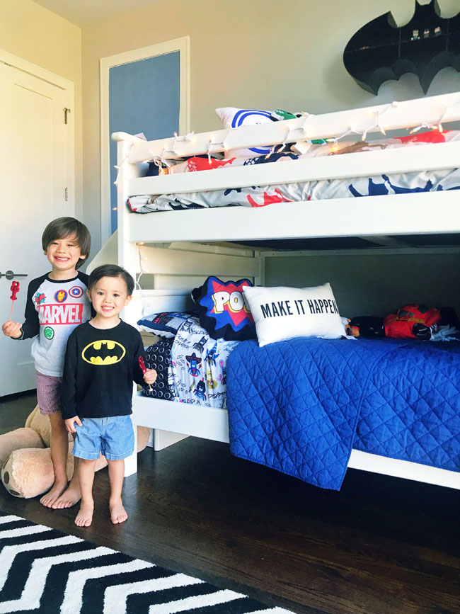 The RoomPlace Bunk Bed, Best Bunk Beds, Black and White Boy's Bedroom