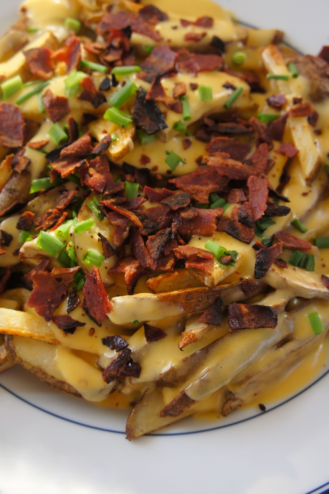 Savory Sweet and Satisfying Loaded Cheesy Fries with Ranch Sauce