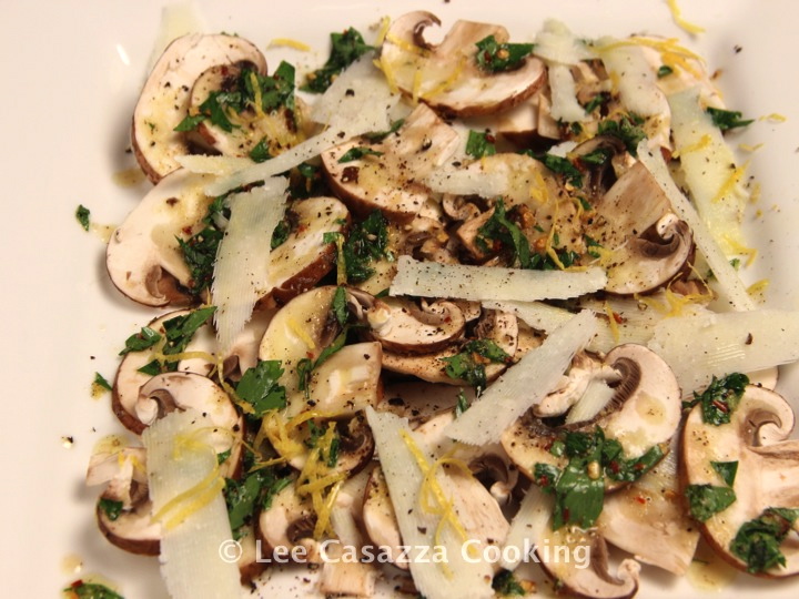 Big Mamma's Italian American Cooking CREMINI MUSHROOM SALAD