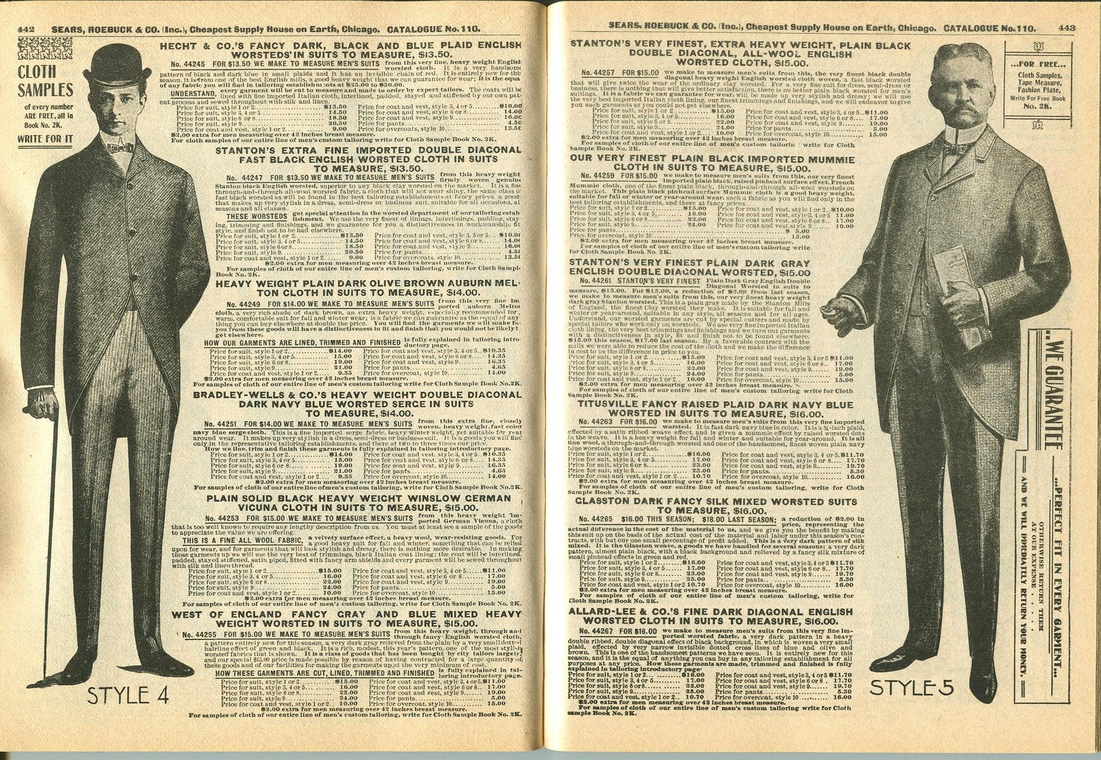 Leaves & Branches Fall 1900 Sears Catalogue