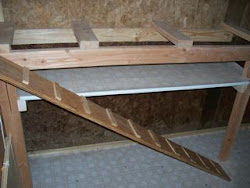 coop chicken build ladder gardenerscott climb chickens roost easy