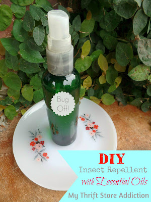 DIY essential oil insect repellent