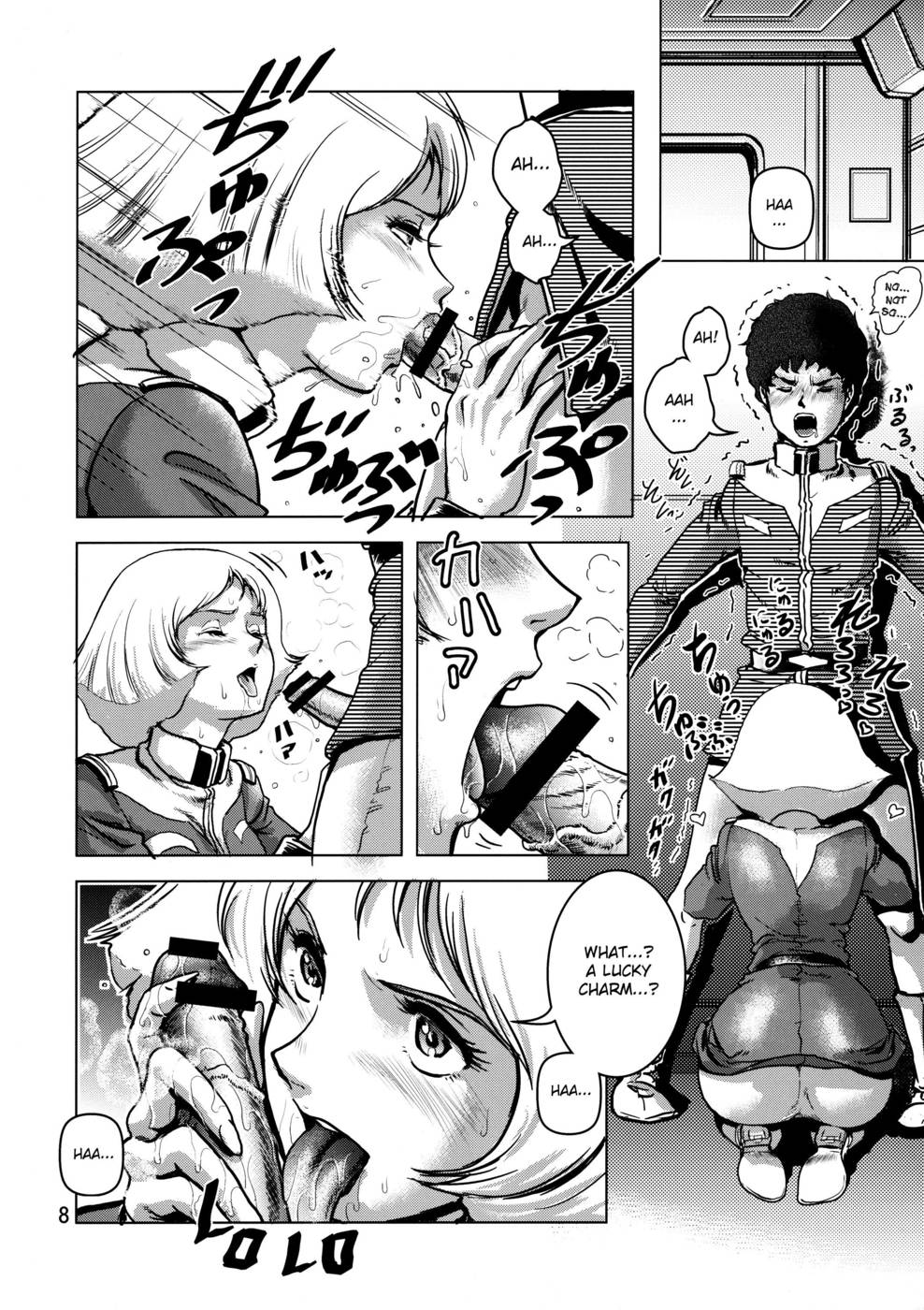 Hentai Manga Comic-Kinpatsu no Omamori-Read-7