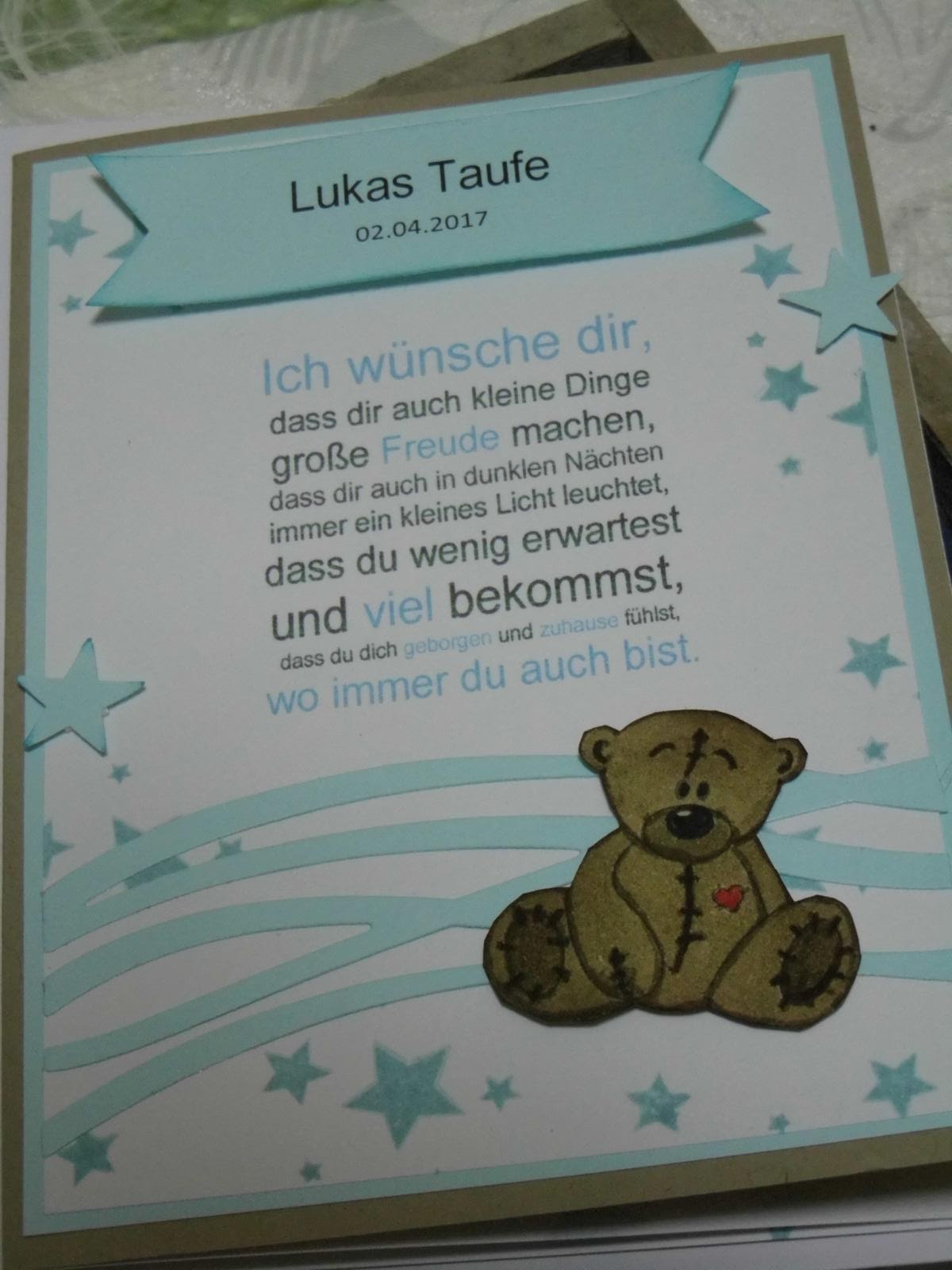 Karte zur Taufe schreiben: Ein Leitfaden - Einfaches Schreiben, einfaches Lesen