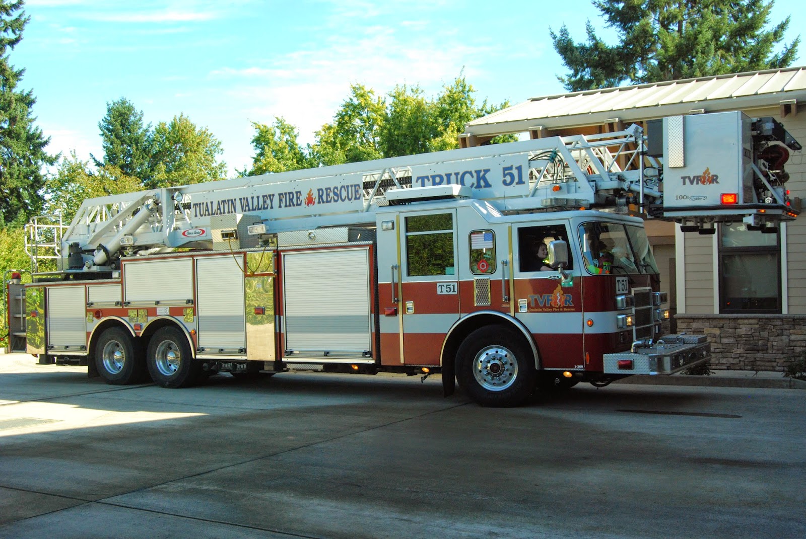 All About Fire and Rescue Vehicles Ladder Truck