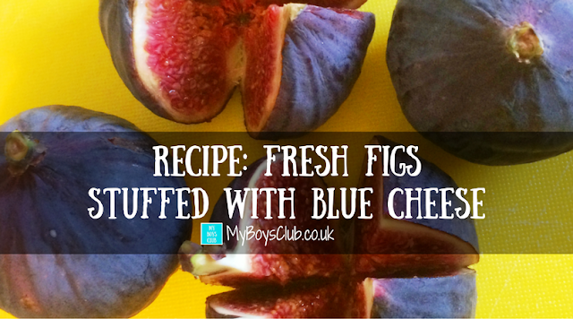 Recipe: Fresh Figs Stuffed with Blue Cheese