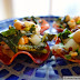 Black Eyed Pea and Kale Salad in Salumi Cups:  A New Year's Day Good Luck Appetizer