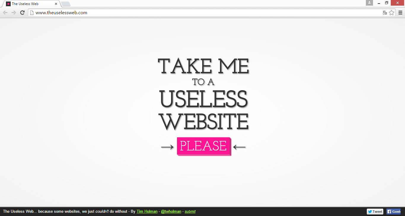 Website please. Website please