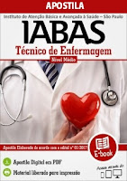 Apostila pdf IABAS/SP TÉCNICO DE ENFERMAGEM GRATIS DOWNLOAD.