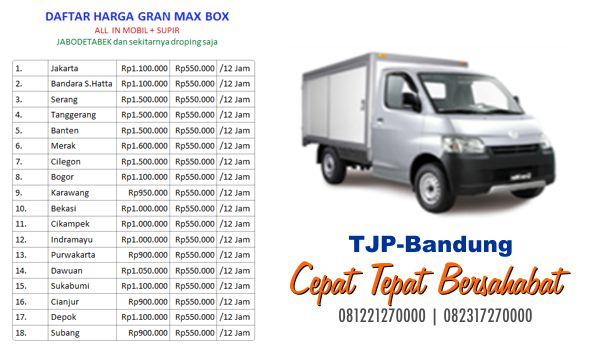 Jasa angkutan barang Bandung murah