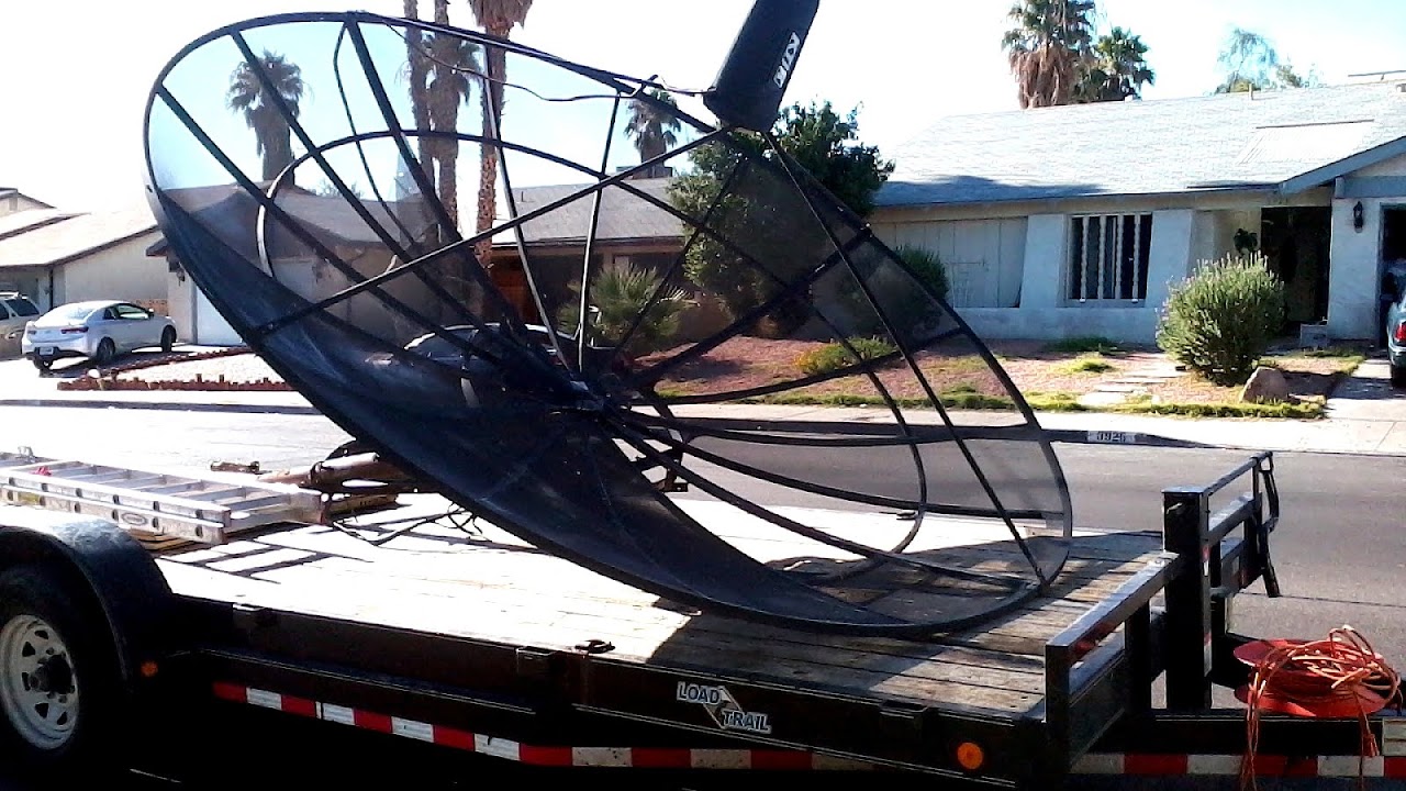 Old School Satellite Dish Dish Choices