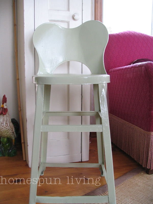 homespun living metal stool makeover