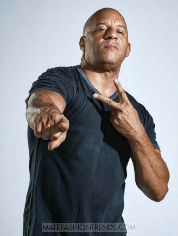 Vin Diesel para Men's Health UK por Patrik Giardino