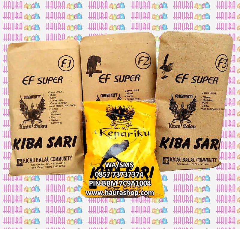 HAURA SHOP KIBASARI Kenari, F1, F2, F3 Rp.30.000