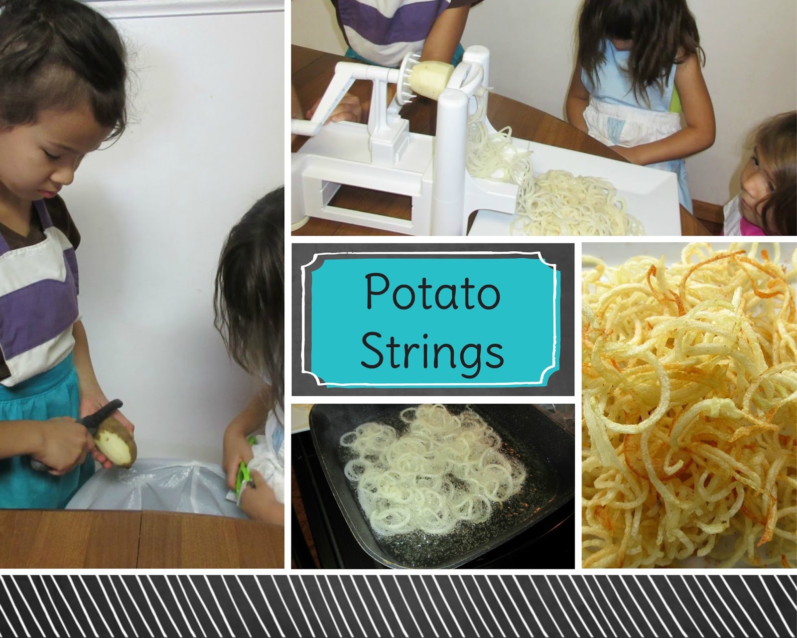 The Little Chefs a.k.a. The Olson Kids: Chicken Nuggets and Potato Strings