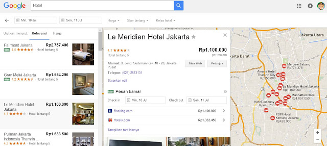 Nyari Hotel, Kenapa Nggak Di Google Aja ?