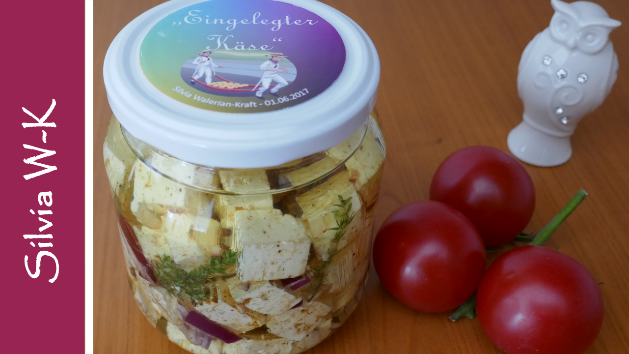 Silvia W-K: Eingelegter Feta-Käse - Geschenke aus der Küche