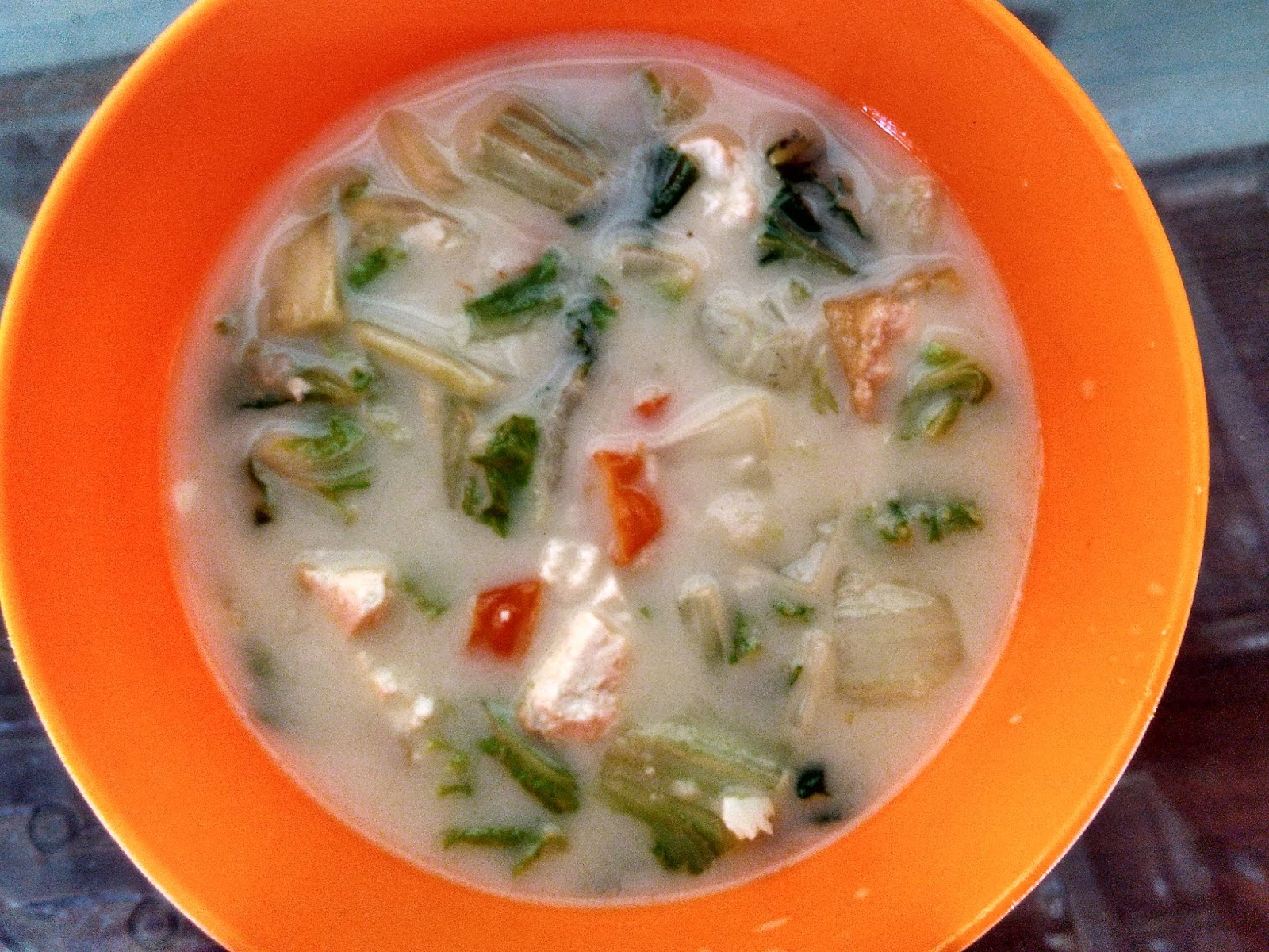 Resep Sayur Sawi Kuah Santan ala JSR