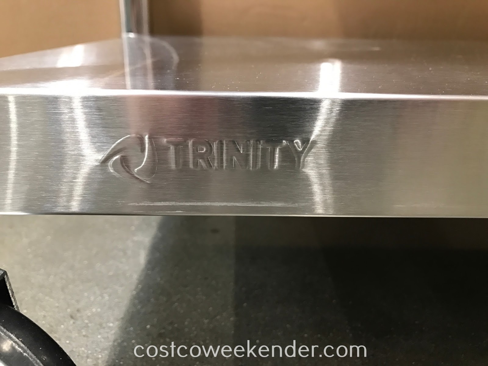 Trinity Stainless Steel Prep Table Costco Weekender
