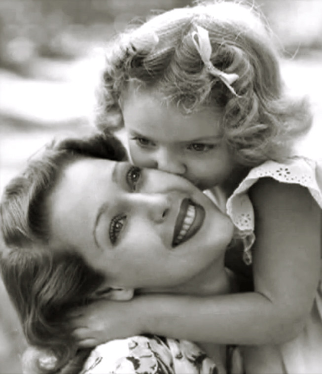 It S The Pictures That Got Small Judy Lewis Lovechild Of Clark Gable Loretta Young Dies