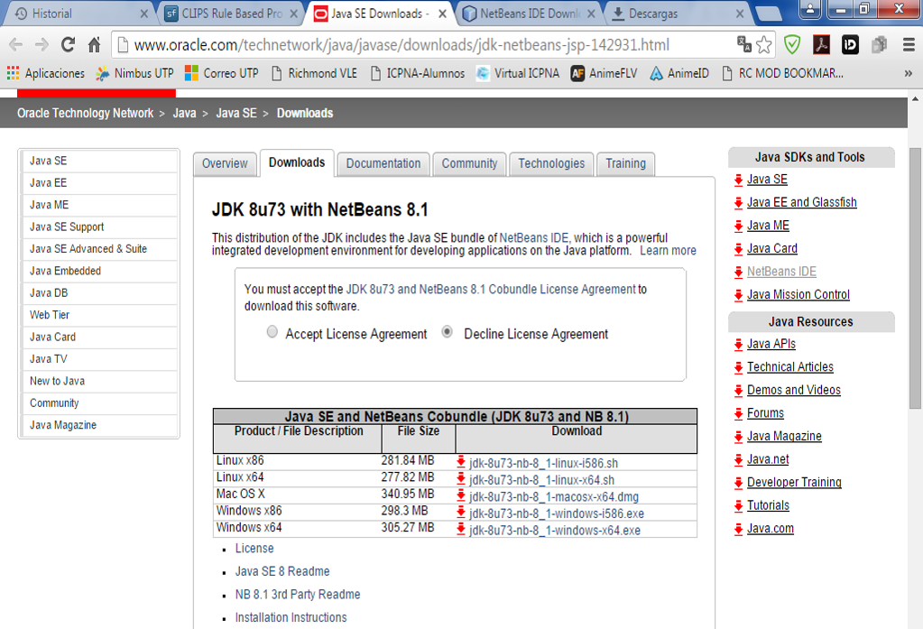Integraci n de clipsjni java