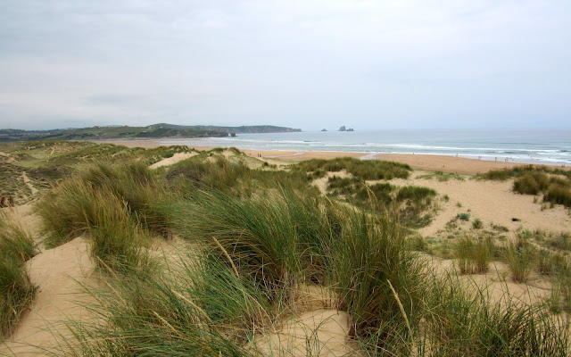 Playa de Valdearenas. Costa Quebrada