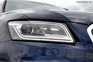 Audi SQ5 TDI headlight shot