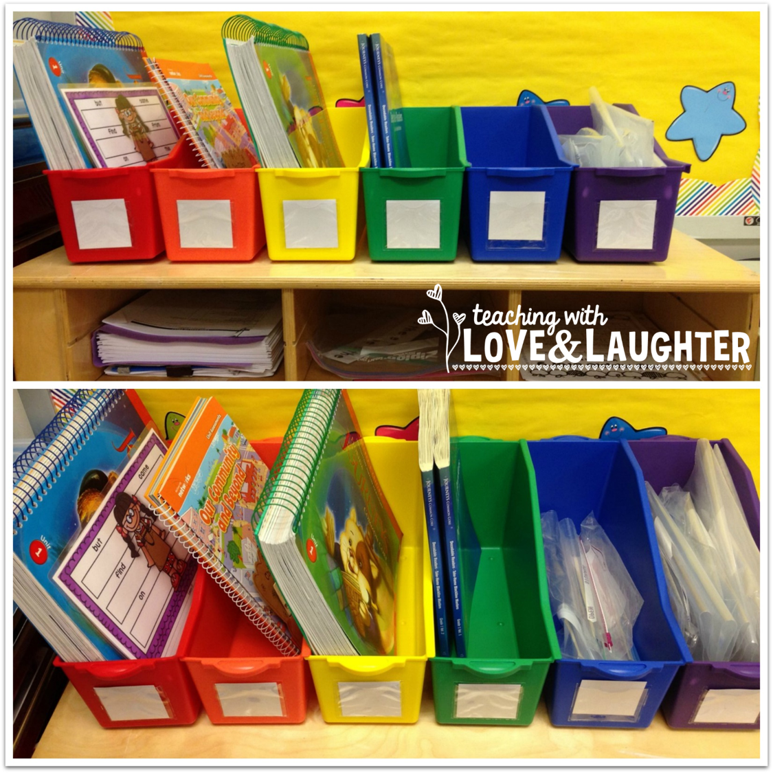 Teaching With Love and Laughter Lakeshore Connect and Store Bin Giveaway!