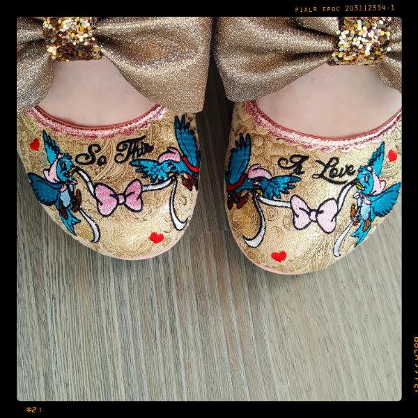 wearing irregular choice so this is love cinderella embroidered bird toes wearing irregular choice so this is love cinderella embroidered bird toes