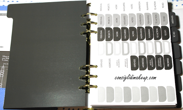 Personal Planner Planner Large Cobalt Kikki k divisori