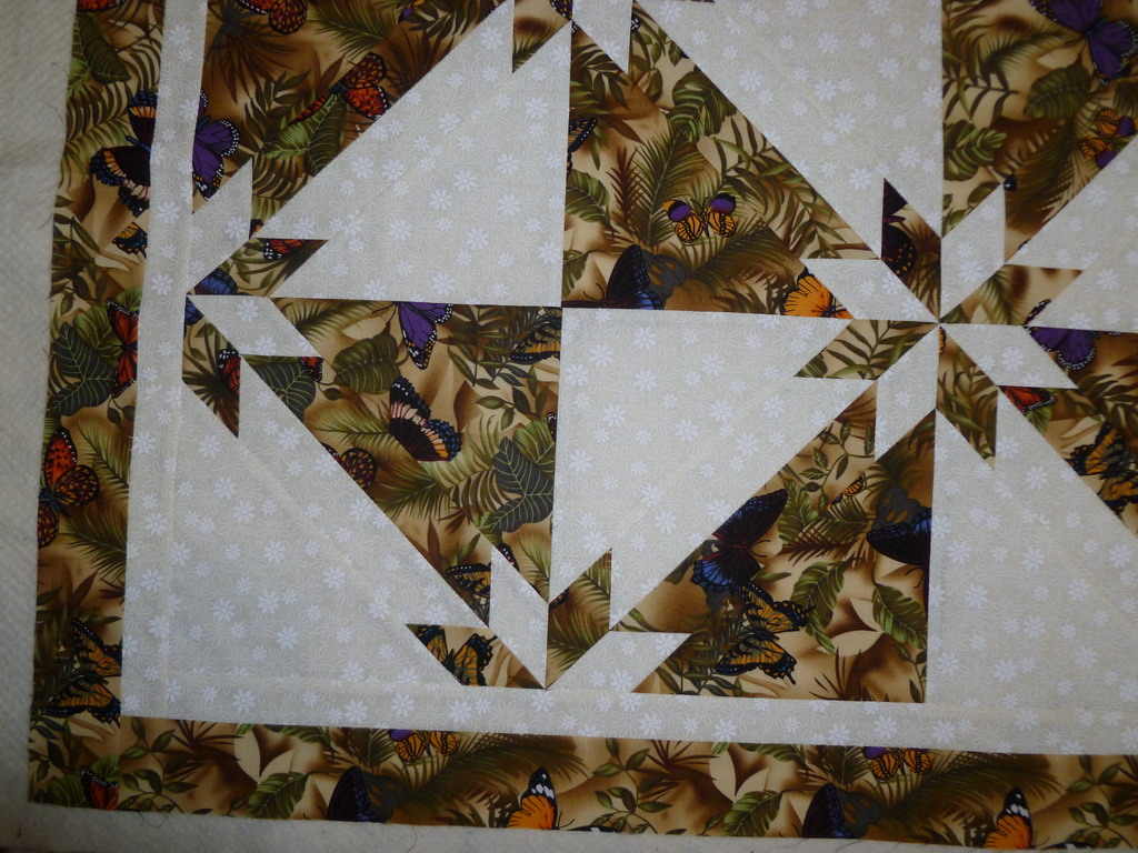 SEW, RIP, SEW Quilting the Hunter Star.