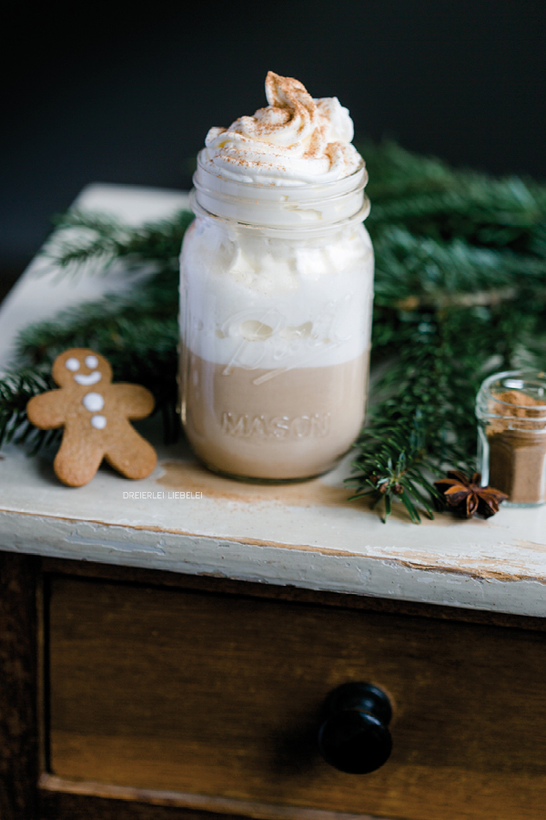 Dreierlei Liebelei: Weihnachtlicher Lebkuchenkaffee / Gingerbread Macchiato