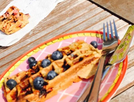 Easy Oats waffles Recipe