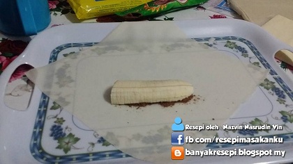 Resepi Popia Banana Cheese Chocolate (SbS)  Aneka Resepi 