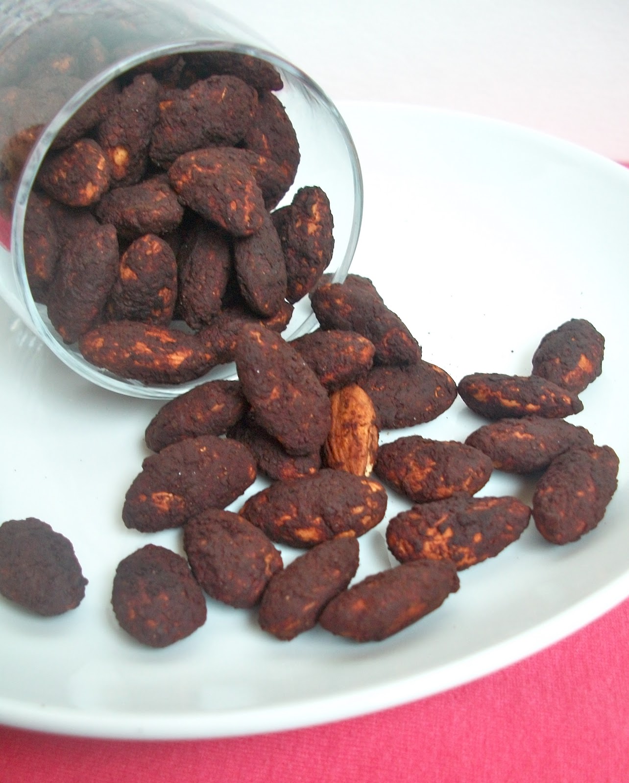 Brooke Bakes Cocoa Roasted Almonds
