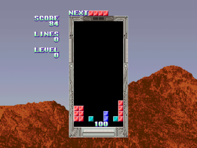 街機－俄羅斯方塊(Tetris)+金手指作弊碼，無比懷念的魔術方塊遊戲！