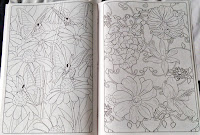 old people love spending hours coloring intricate designs like these butterflies and flowers